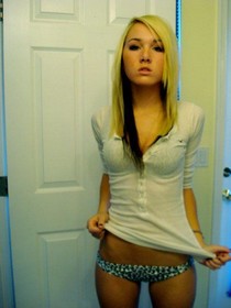 Young girls rubbing their